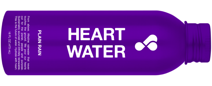 Water Bottle - Heart Zones